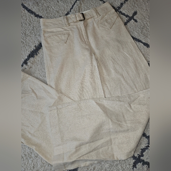 3.1 Phillip Lim Linen/Cotton Blend Trouser Pant Size 6 - Picture 5 of 10